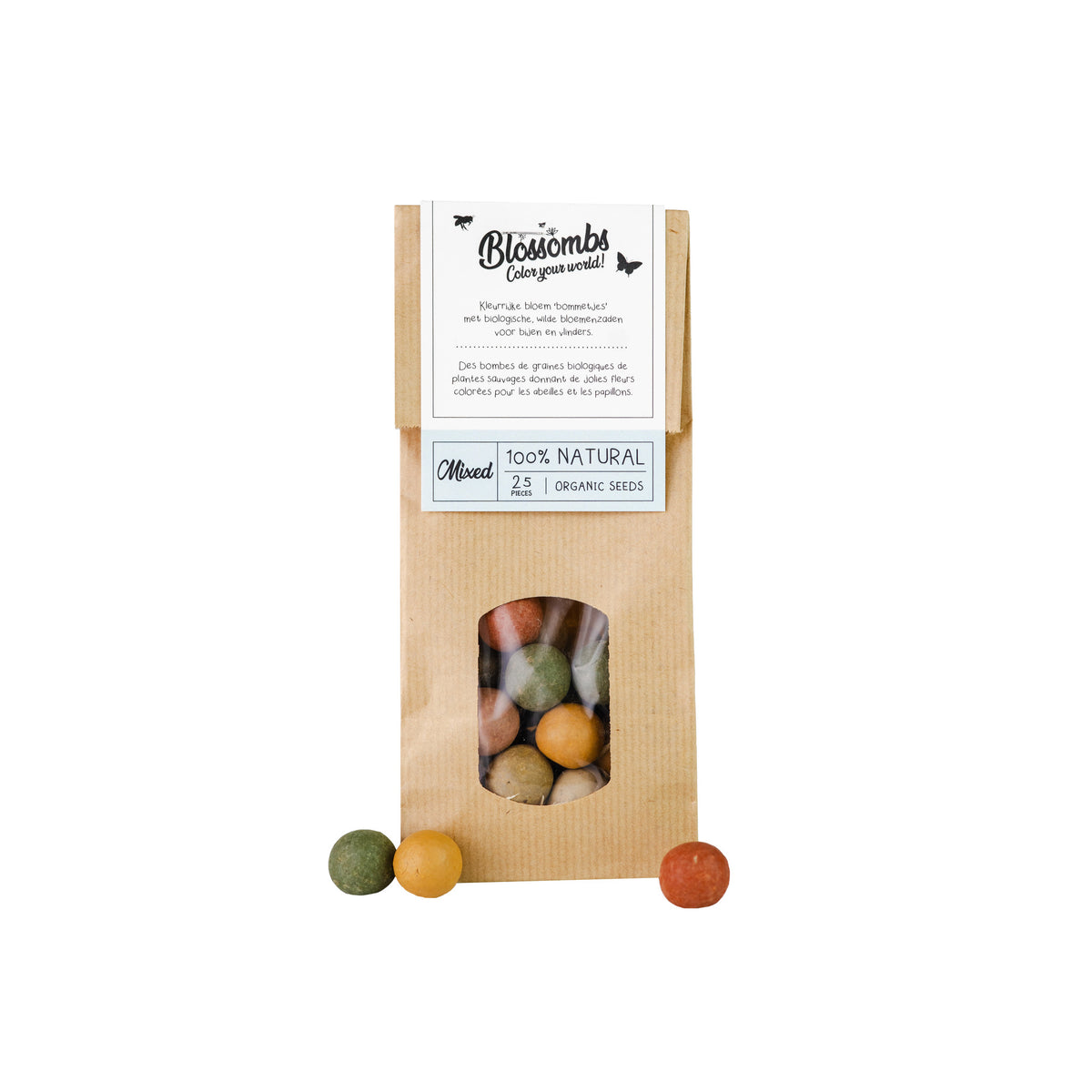 Boules de graines | Sac kraft