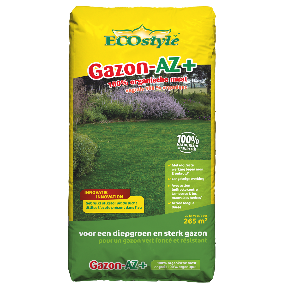 ECOstyle Gazon-AZ+ 20 KG Gazonmest [nl]