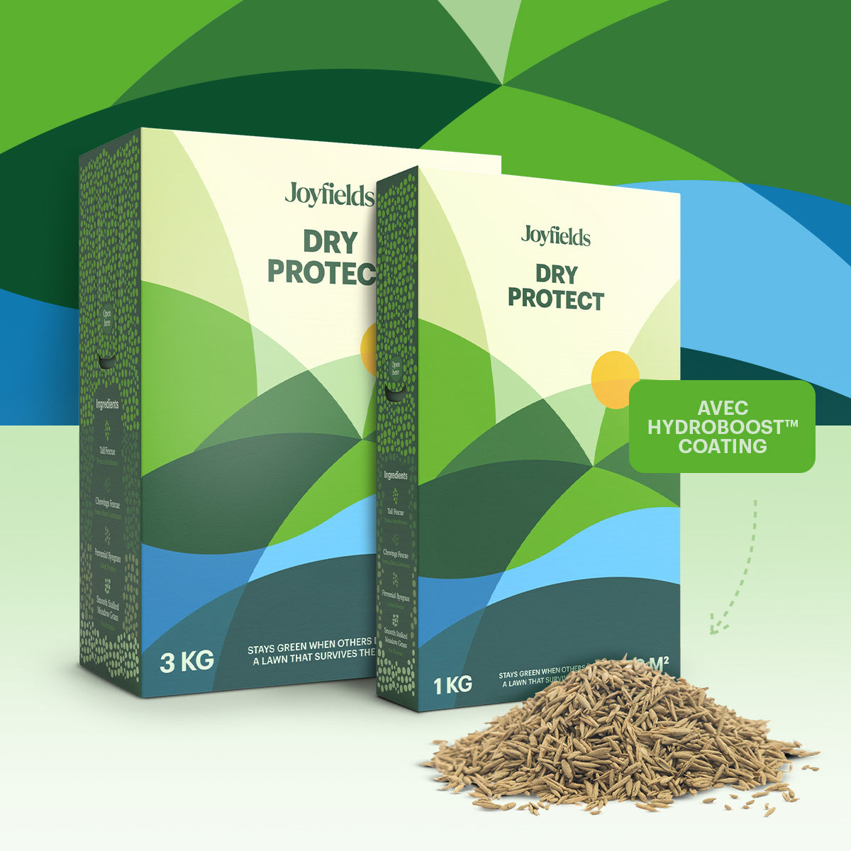 Joyfields Dry Protect - Semence gazon terrain sec [fr]