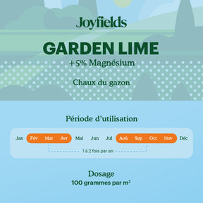 Joyfields Garden Lime - Chaux du gazon [fr]