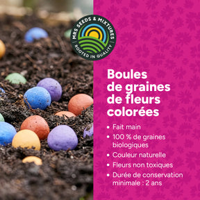 MRS Seeds & Mixtures Flower Bombs - Bombes de graines mix - Joyeuses fêtes ! [fr]