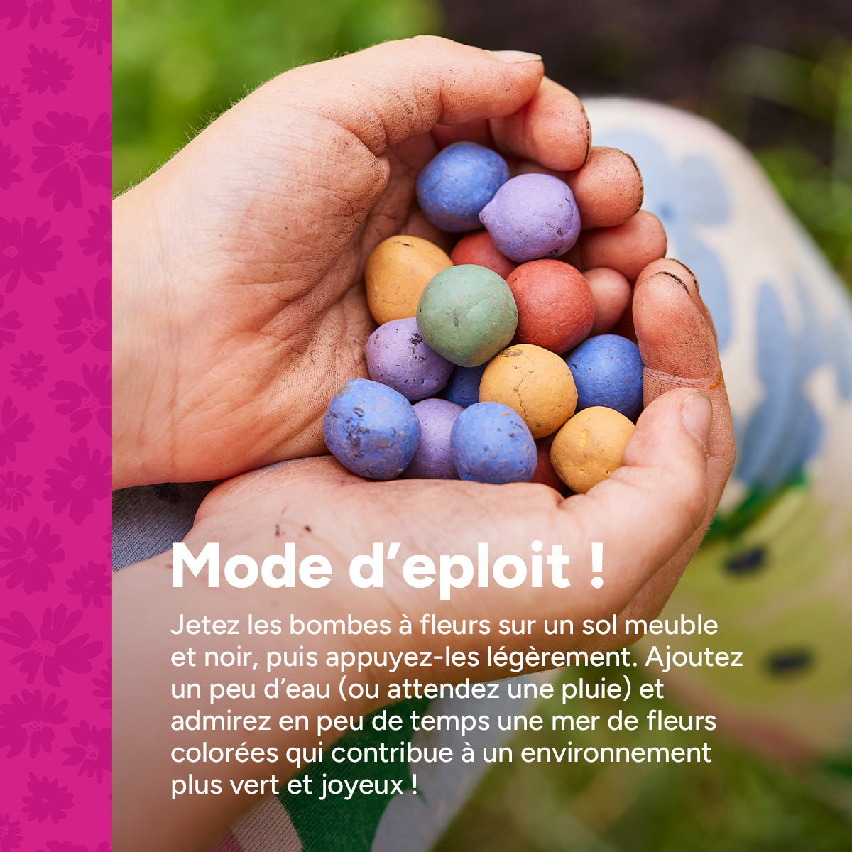 MRS Seeds & Mixtures Flower Bombs - Bombes de graines mix - Merci ! [fr]