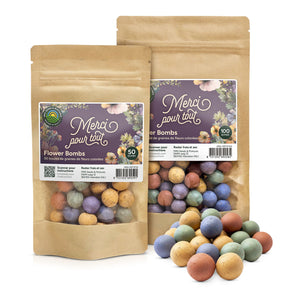 MRS Seeds & Mixtures Flower Bombs - Bombes de graines mix - Merci ! [fr]