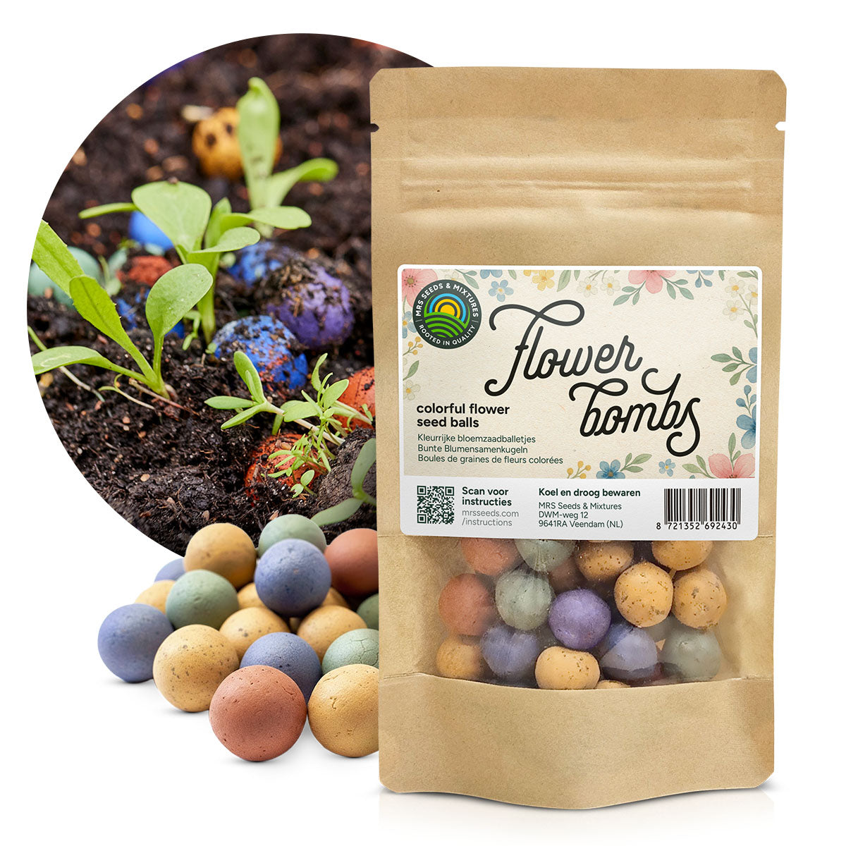 MRS Seeds & Mixtures Flower Bombs - Zaadbommen mix - Originals