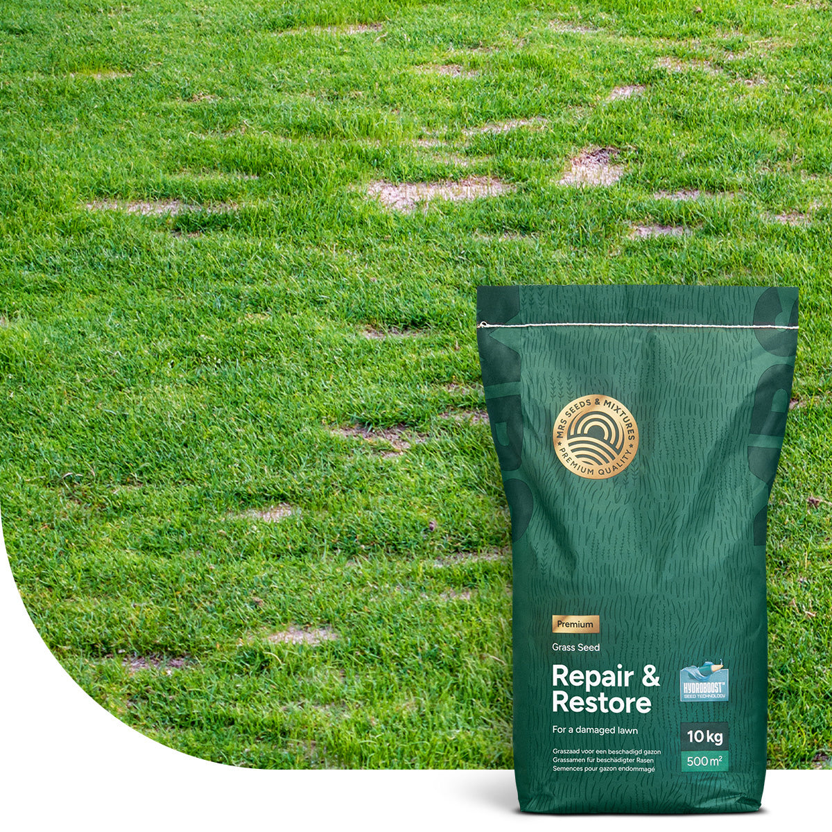 MRS Seeds & Mixtures Repair & Restore Premium - Graszaad voor gazonherstel 10KG